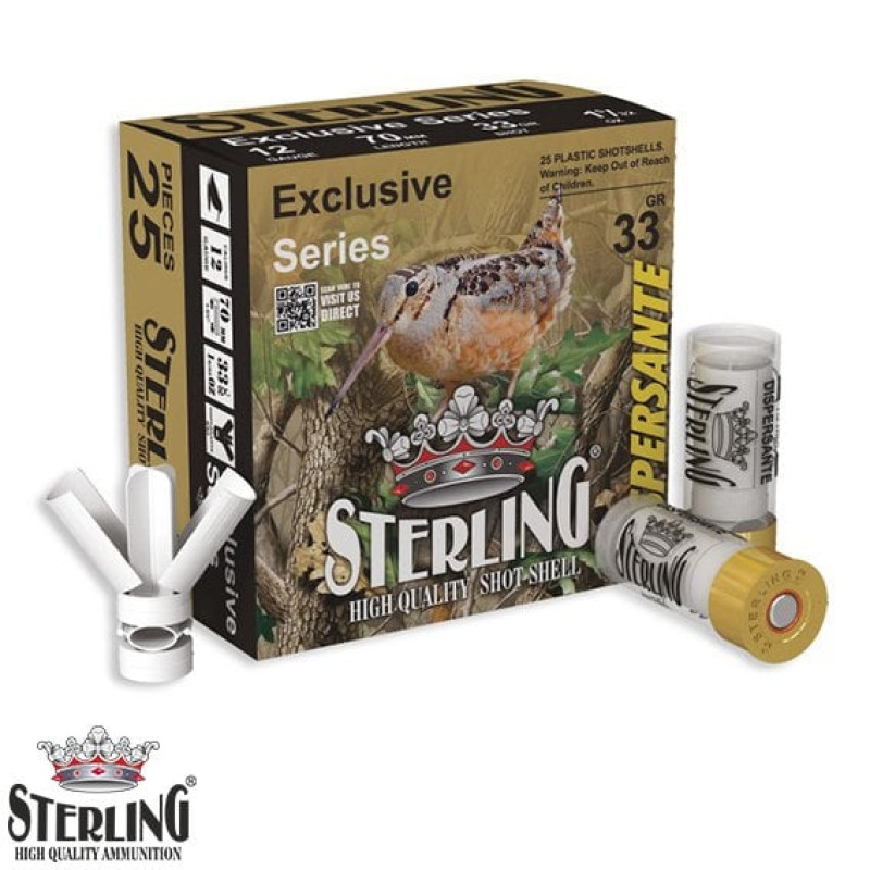 Sterling 12 Cal 33 gr Dispersante Çulluk Fişeği