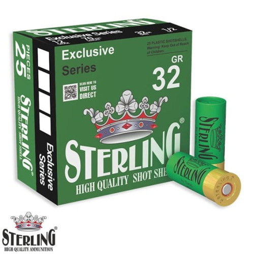 Sterling 12 cal 32 gr Av Fişeği