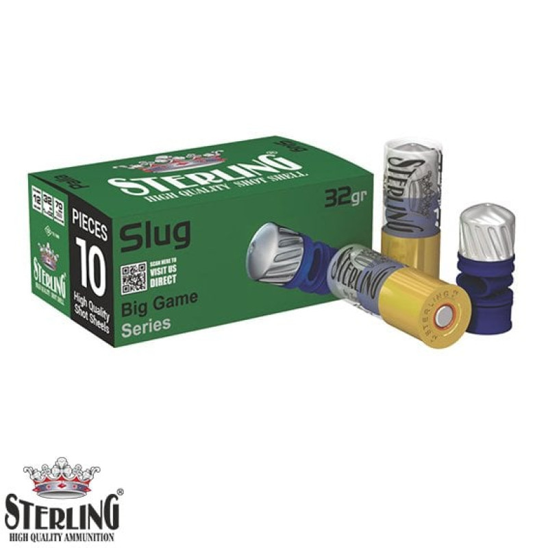 Sterling 12 cal 32 gr Tek Kurşun Av Fişeği