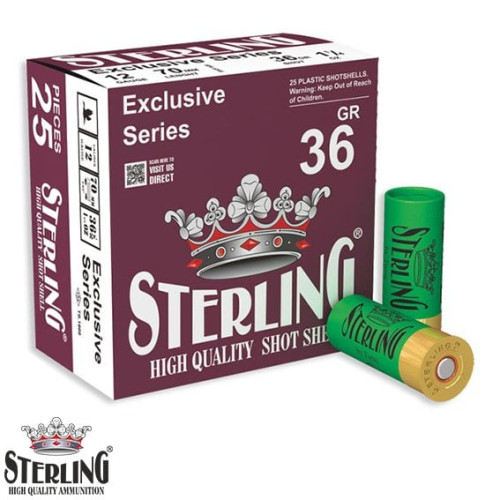 Sterling 12 cal 36 gr Av Fişeği